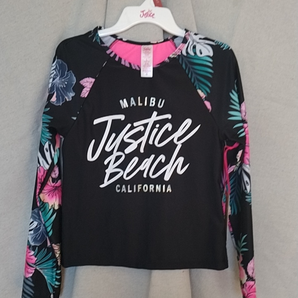 NEW Justice swim top